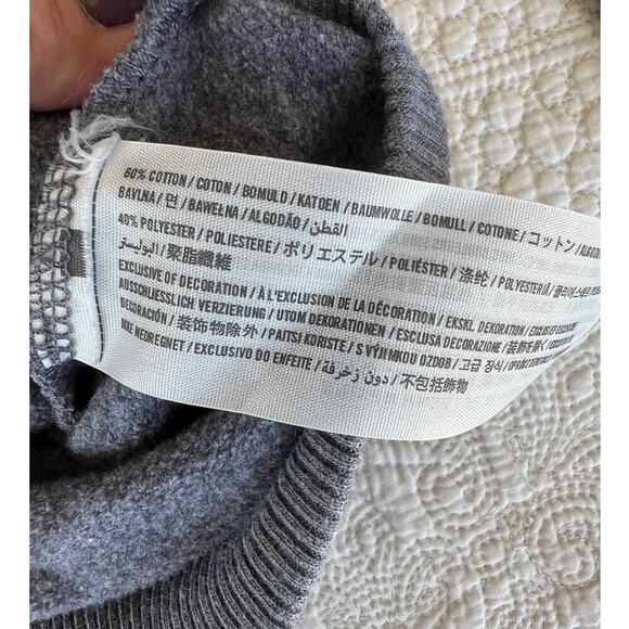 Hollister crewneck gray sweatshirt, women's size XS - Picture 5 of 7
